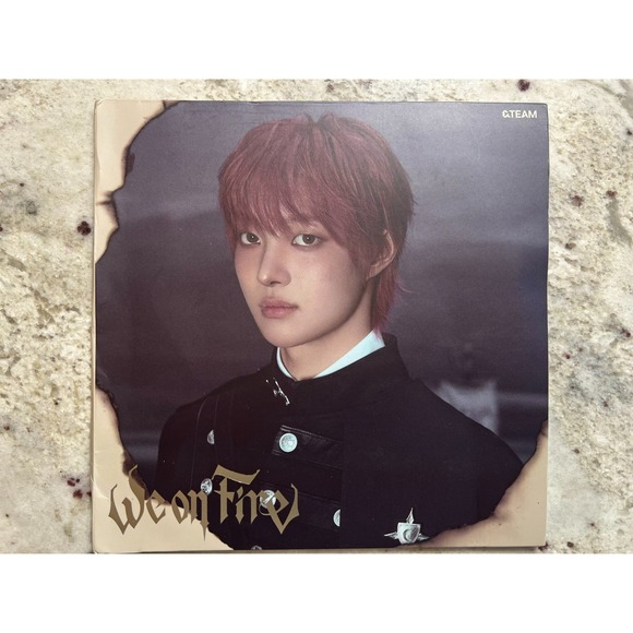 Other - &TEAM EJ We On Fire 3rd EP Solo Edition Official Album Kpop CD Mini Poster